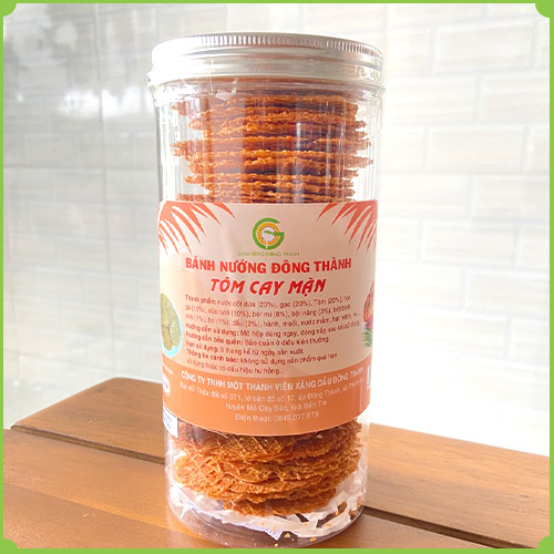 Bánh nướng tôm cay mặn
